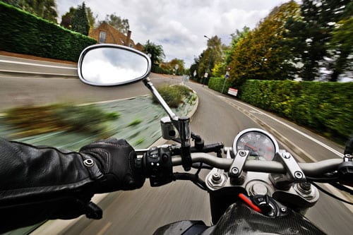 Motorcycle Rider in Renton, WA